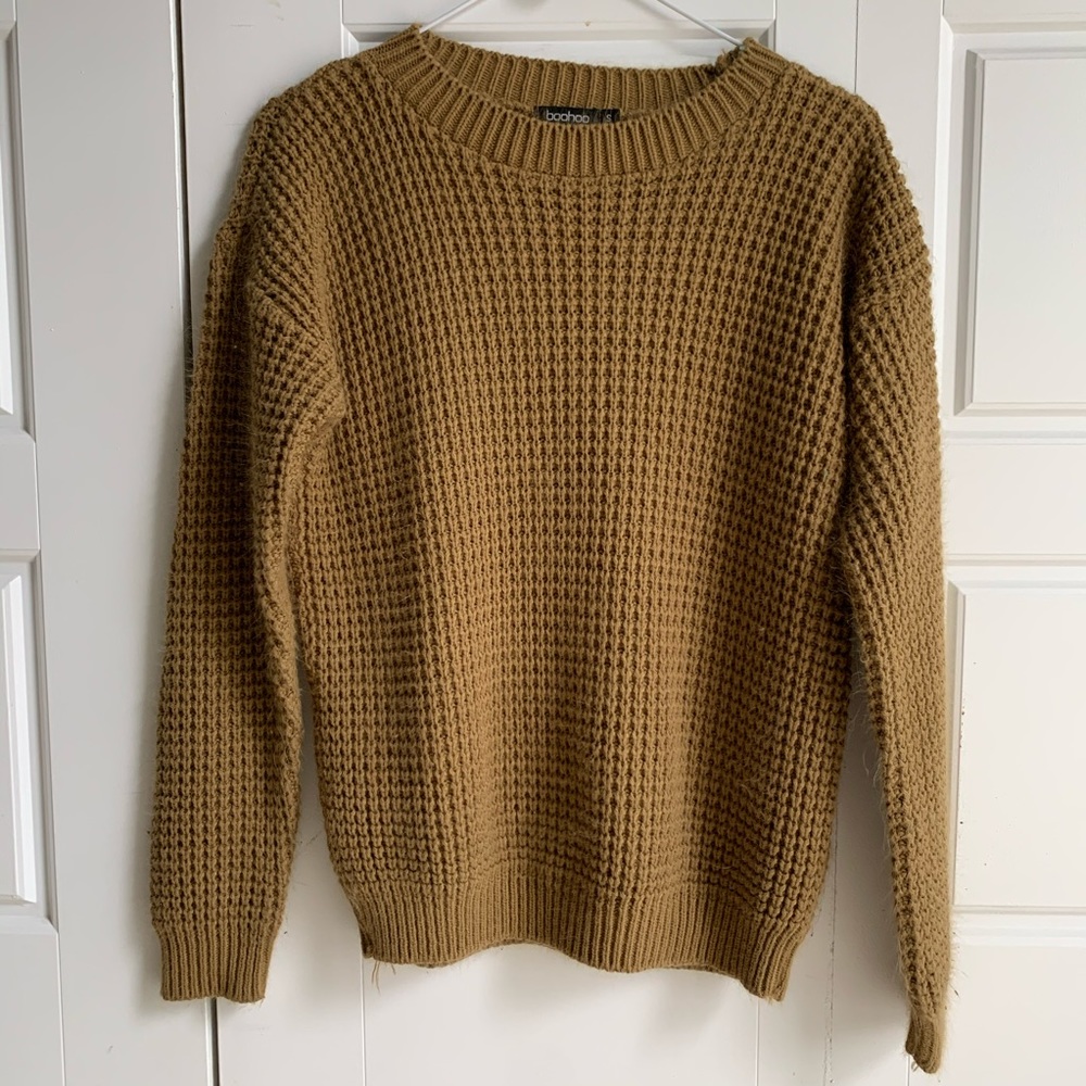 Dark tan sweater